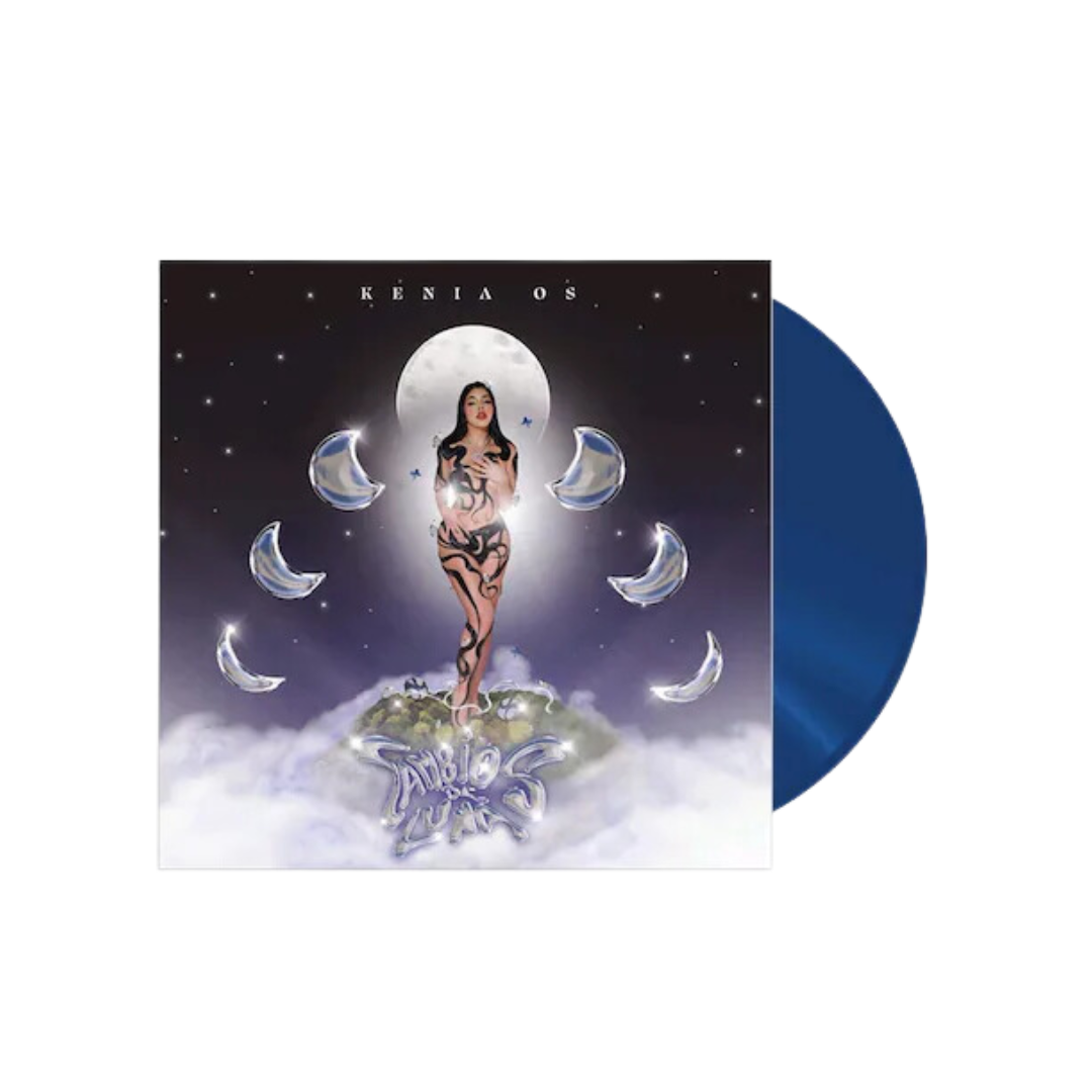 Kenia Os - Cambios De Luna Vinilo Azul