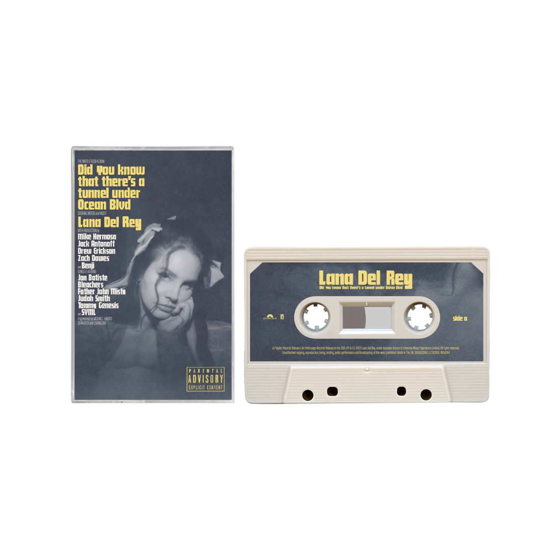 Lana Del Rey - Did You Know That There’s a Tunnel Under Ocean Blvd Cassette