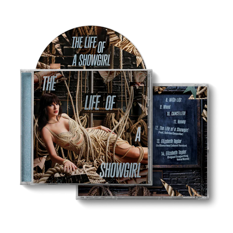 Taylor Swift - The Life of a Showgirl (So Glamorous Cabaret Version) CD (Detalle)