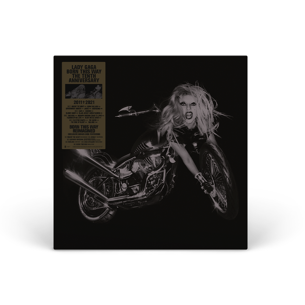 Lady Gaga - Born This Way Vinilo 10mo Aniversario 3LP