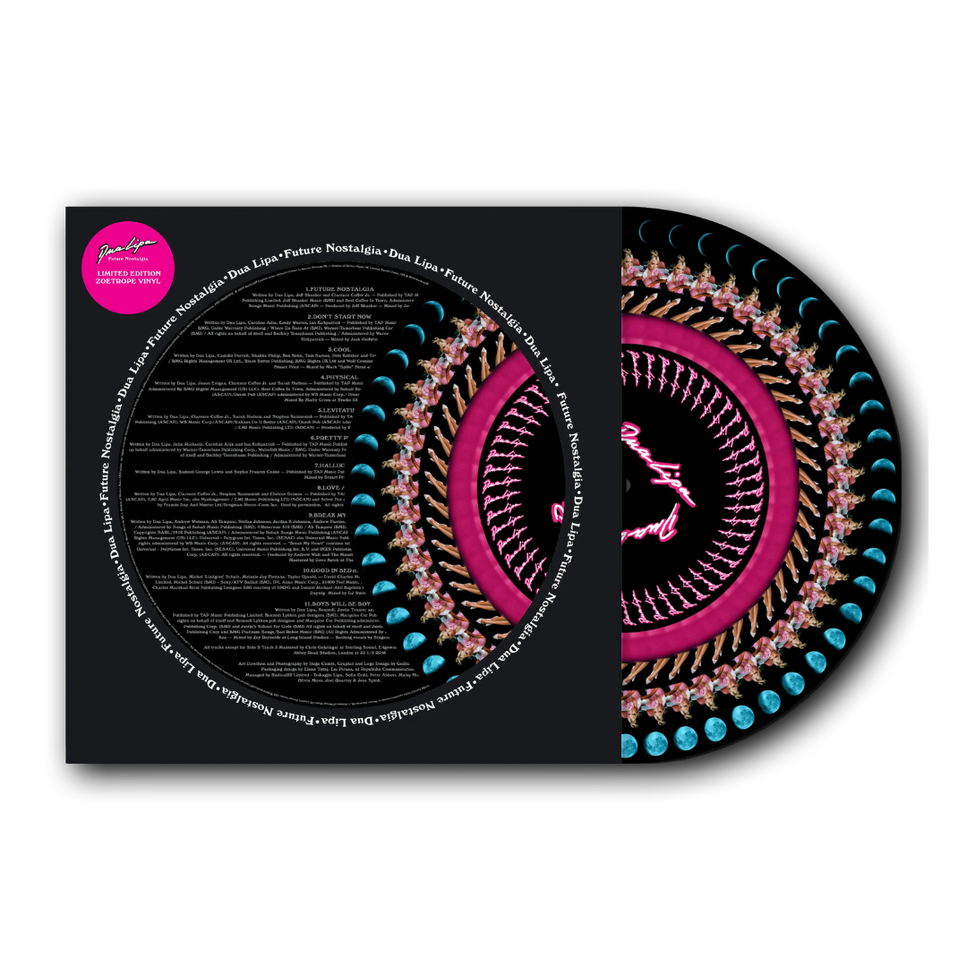 Dua Lipa - Future Nostalgia Vinilo Zoetrope