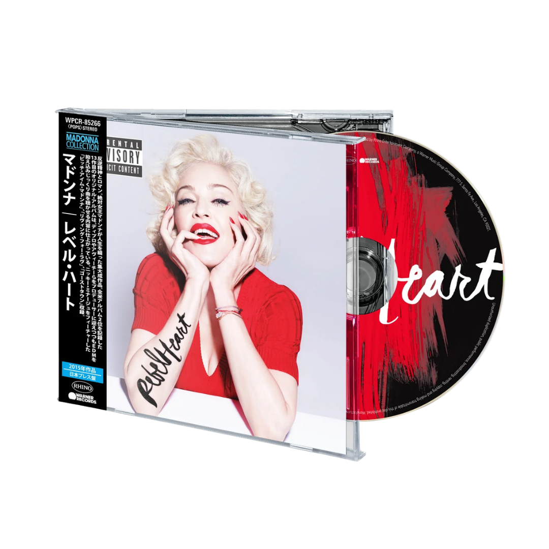 Madonna - Rebel Heart CD Edición Japonesa
