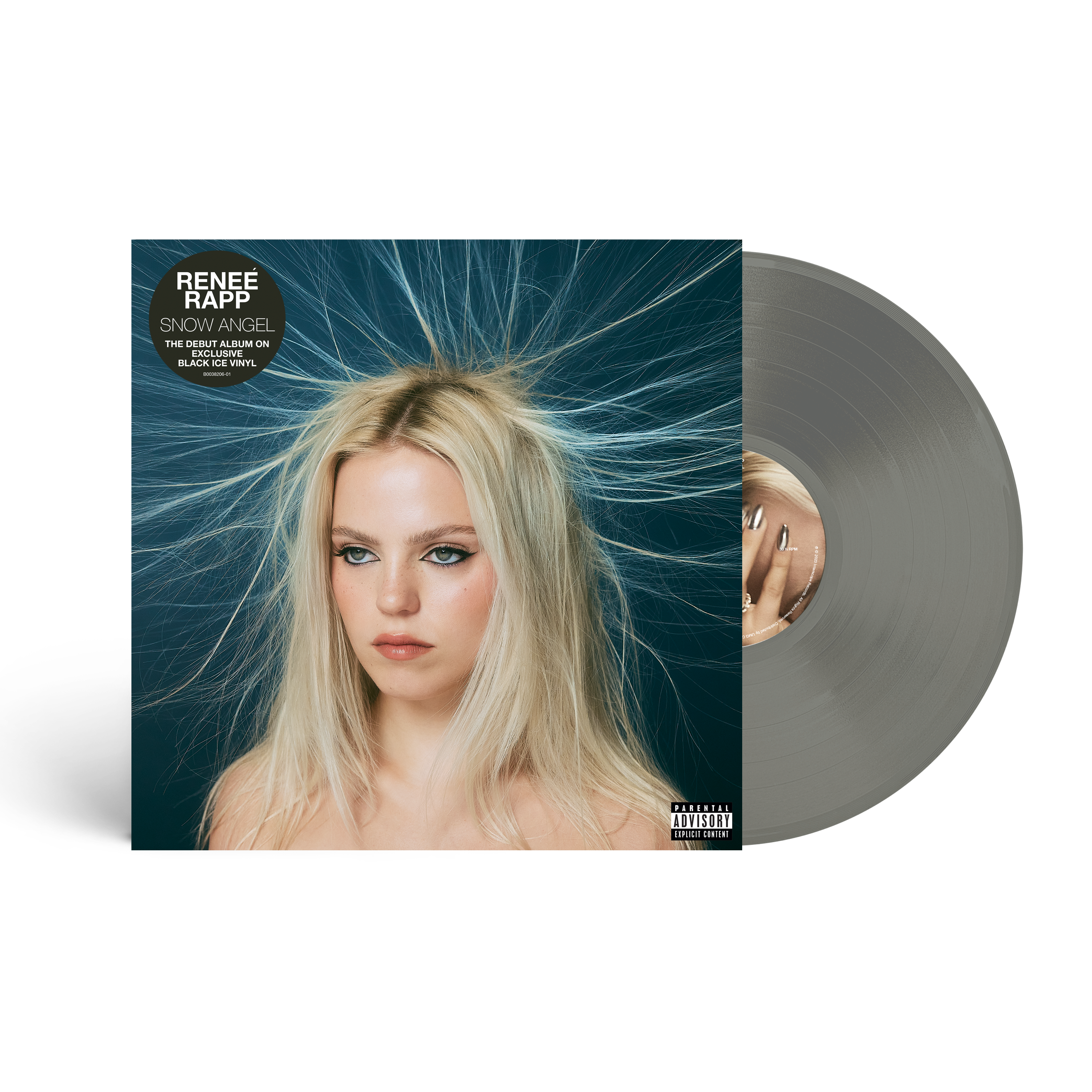 Reneé Rap - Snow Angel Vinilo Hielo Negro