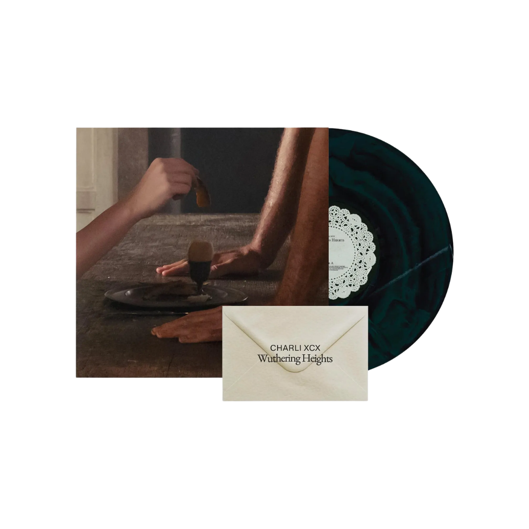 Charli XCX - Wuthering Heights Vinilo Galaxy Green & Black