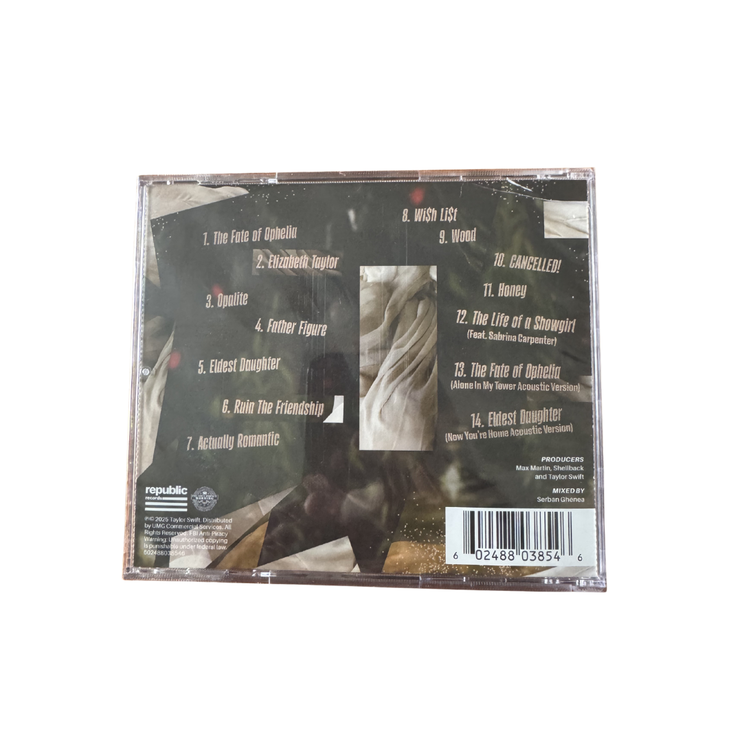 Taylor Swift - The Life oTaylor Swift - The Life of a Showgirl (Alone in my Tower Acoustic Version) CD (Detalle)f a Showgirl (Alone in my Tower Acoustic Version) CD