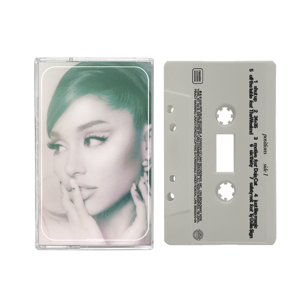 Ariana Grande - Positions (Sonic Grey) Cassette