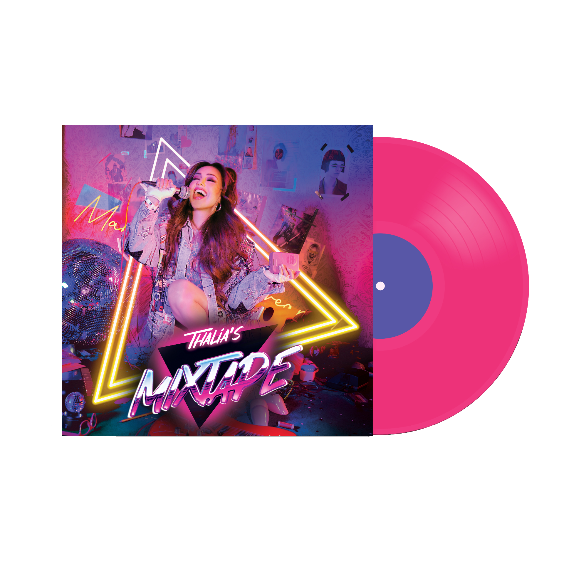 Thalia - Mixtape Vinilo Magenta