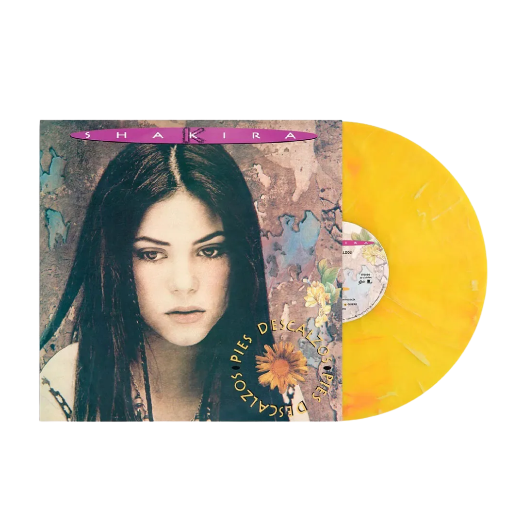 Shakira - Pies Descalzos Vinilo 30th Aniversario Amarillo Limitado