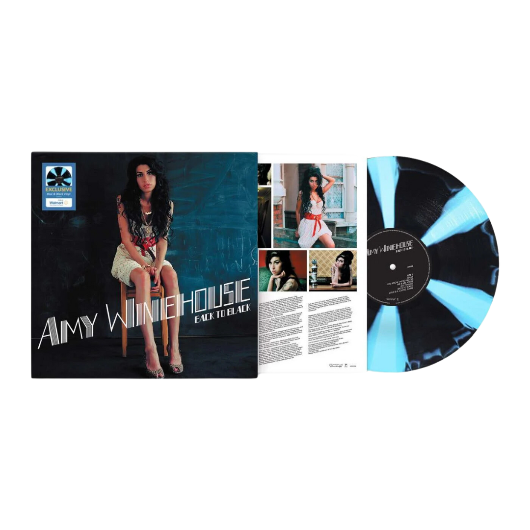 Amy Winehouse - Back To Black Vinilo Blue & Black