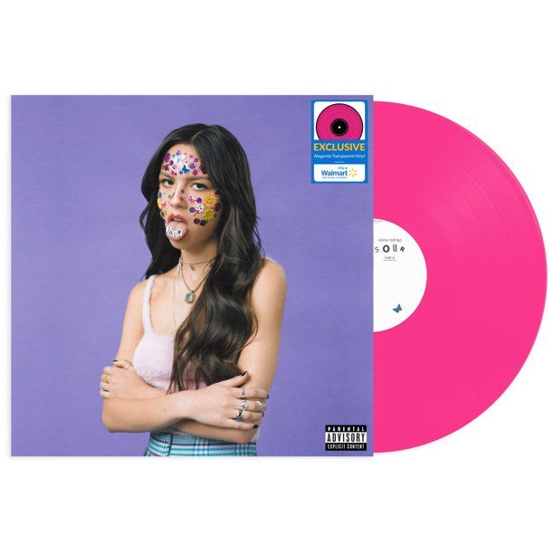 Olivia Rodrigo - Sour Vinilo Magneta Transparente