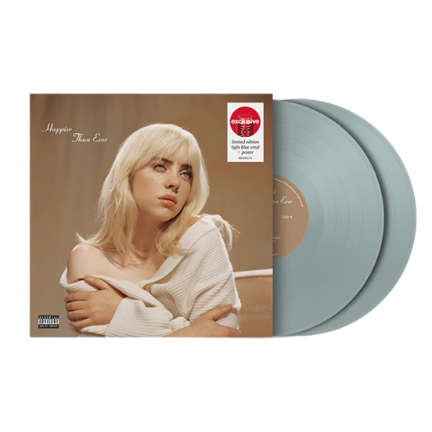 Billie Eilish - Happier Than ever Vinilo Azul