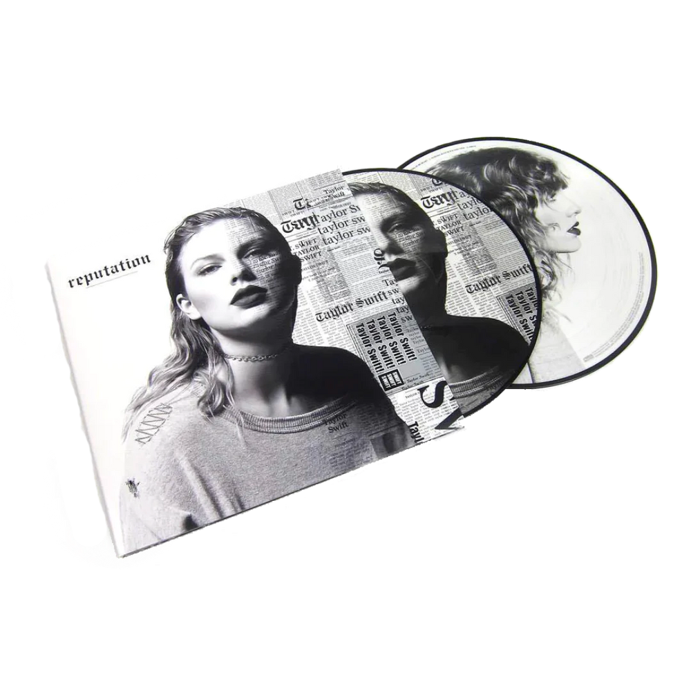 Reputation Album Cover Inverted Taylor Swift - Reputation Picture Disc Vinilo
