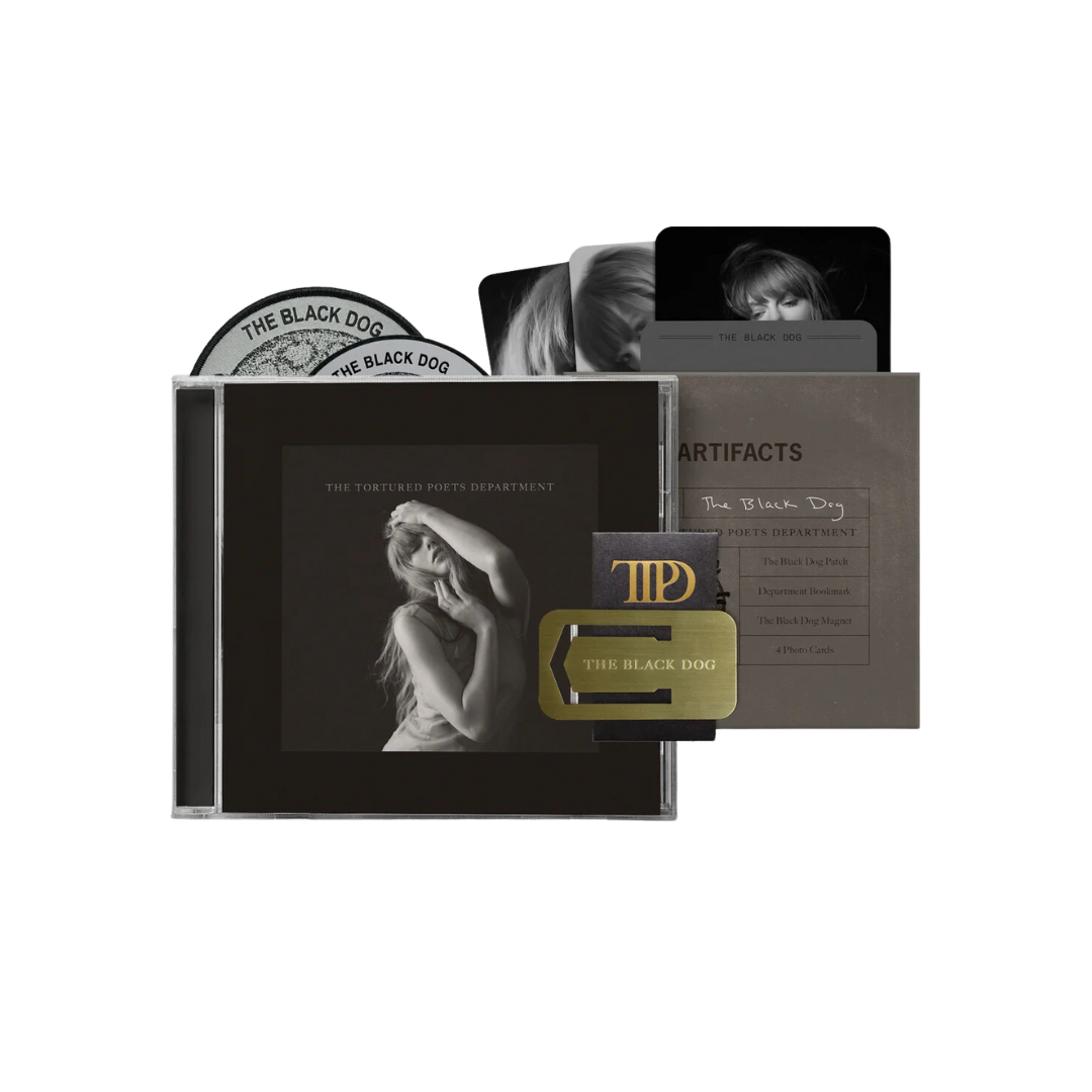 Taylor Swift - The Tortured Poets Department Collector's Edition Deluxe CD + Bonus Track "The Black Dog"