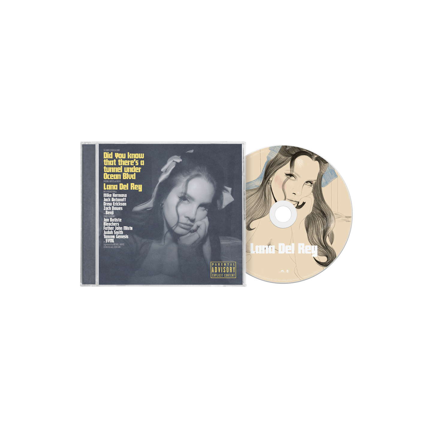 Lana Del Rey - Did You Know That There’s a Tunnel Under Ocean Blvd CD