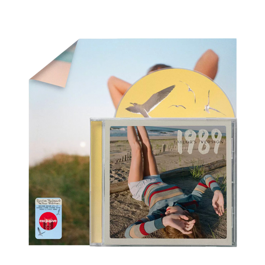 Taylor Swift - 1989 Taylor’s Version CD Sunrise Boulevard Yellow Deluxe Poster Edition