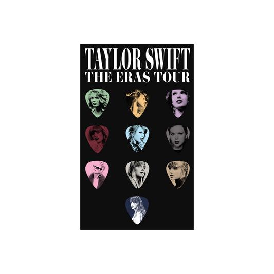TAYLOR SWIFT THE ERAS TOUR GUITAR PICKS MERCH OFICIAL