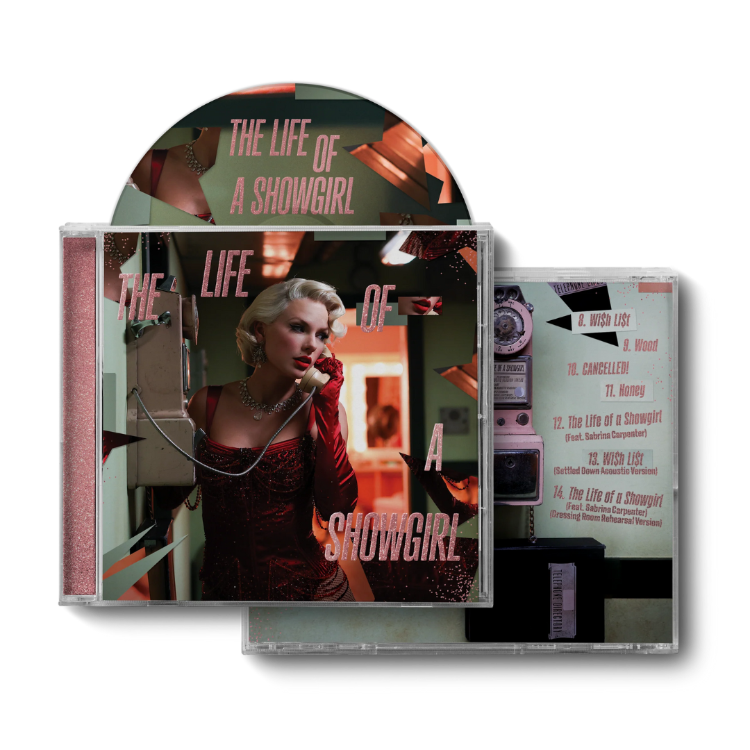 Taylor Swift - The Life of a Showgirl (Dressing Room Rehearsal Version) CD