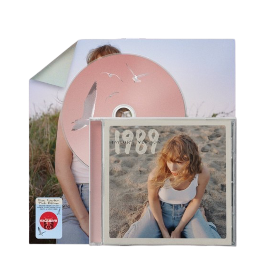 Taylor Swift - 1989 Taylor’s Version CD Rose Garden Pink Deluxe Poster Edition