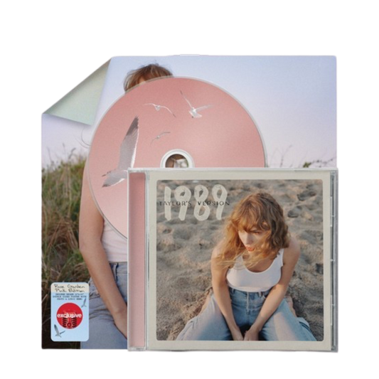 Taylor Swift - 1989 Taylor’s Version CD Rose Garden Pink Deluxe Poster Edition