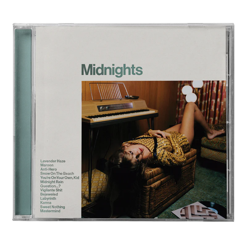 TAYLOR SWIFT - MIDNIGHTS: JADE GREEN EDITION CD (Detalle)