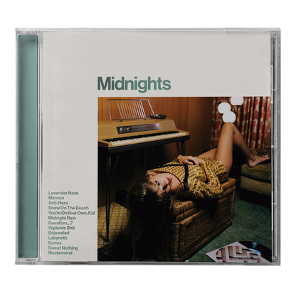TAYLOR SWIFT - MIDNIGHTS: JADE GREEN EDITION CD