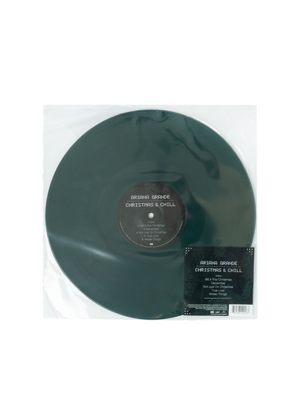 Ariana Grande - Christmas & Chill Vinilo (dark green with etching)