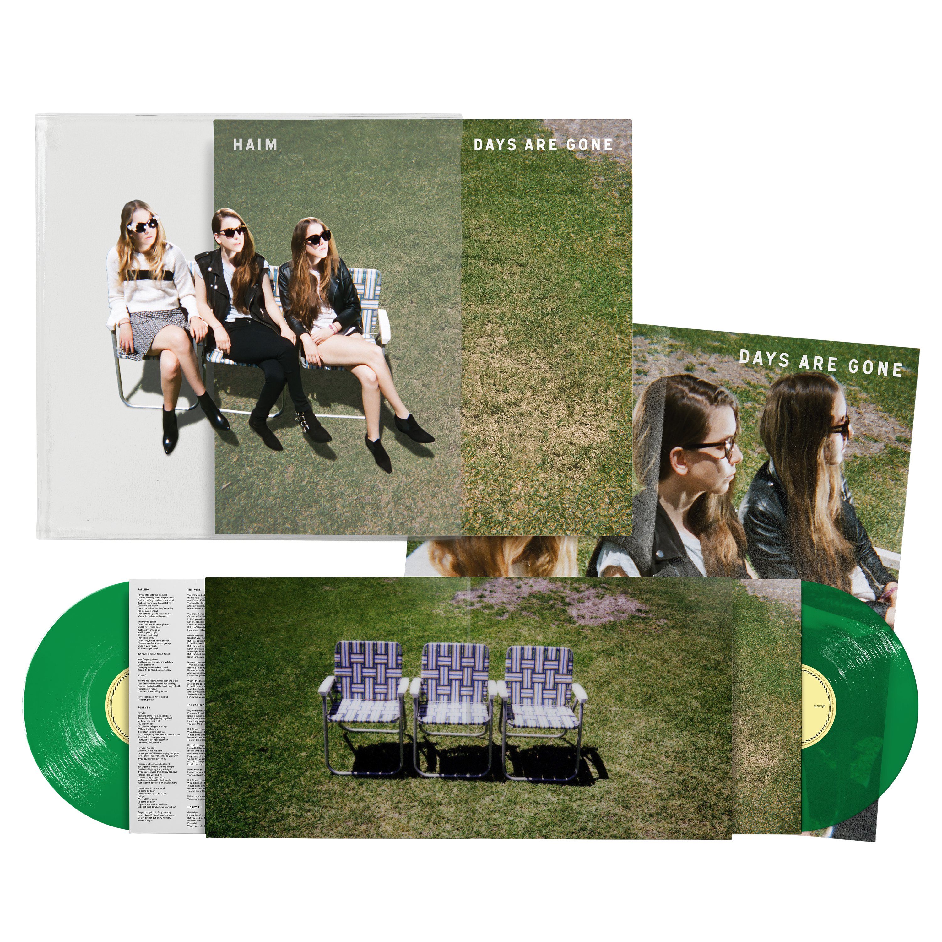 Haim - Days Are Gone Vinilo 10th Anniversary Verde