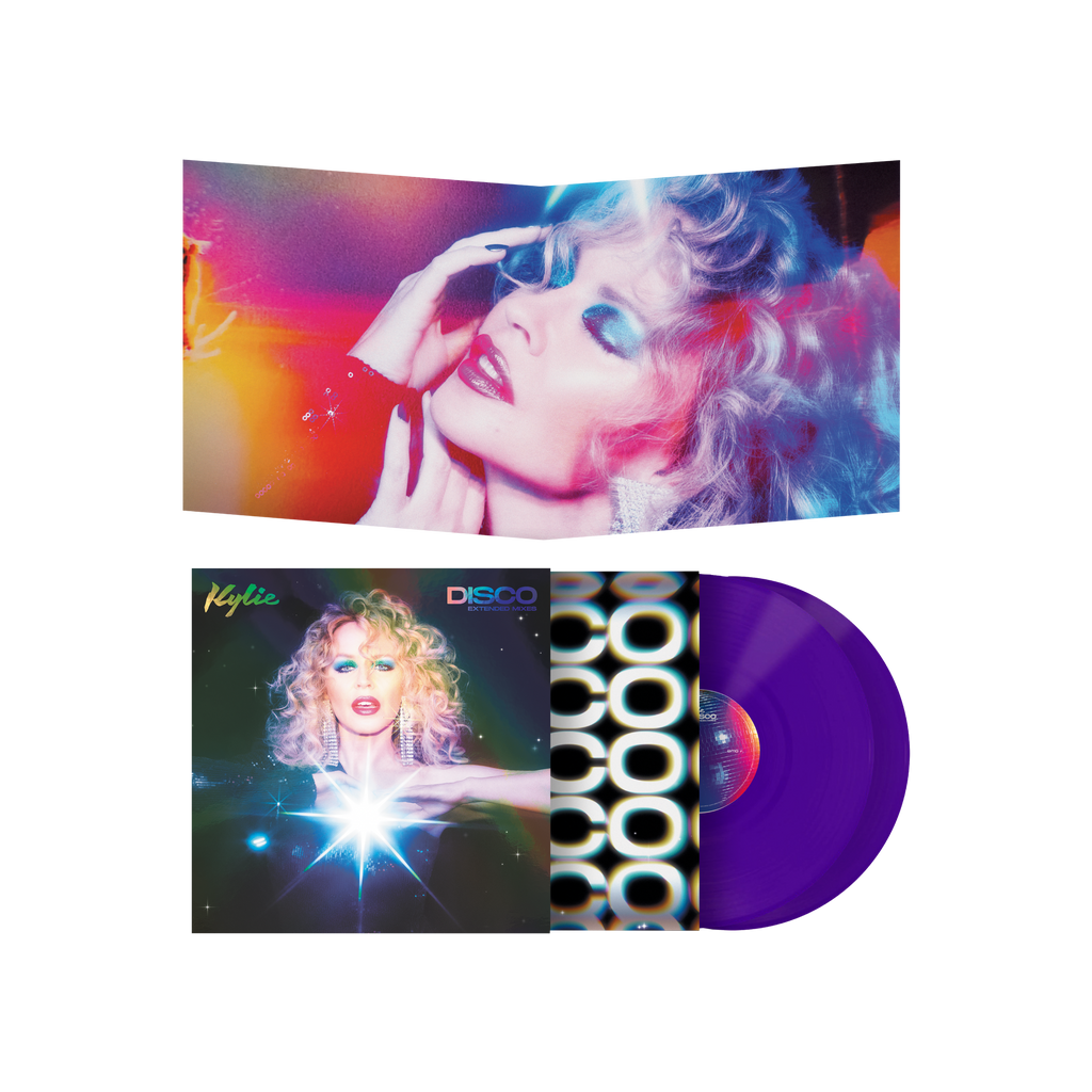Kylie Minogue - Disco Extended Mixes Vinilo Morado 2 LP