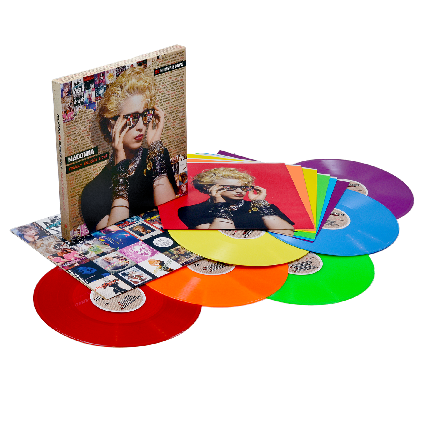 Madonna - Finally Enough Love: 50 Number Ones - The Rainbow Edition
