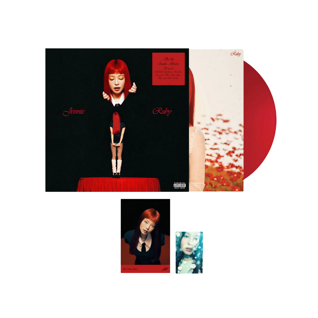Jennie - Ruby Vinilo Rojo Transparente Exclusivo
