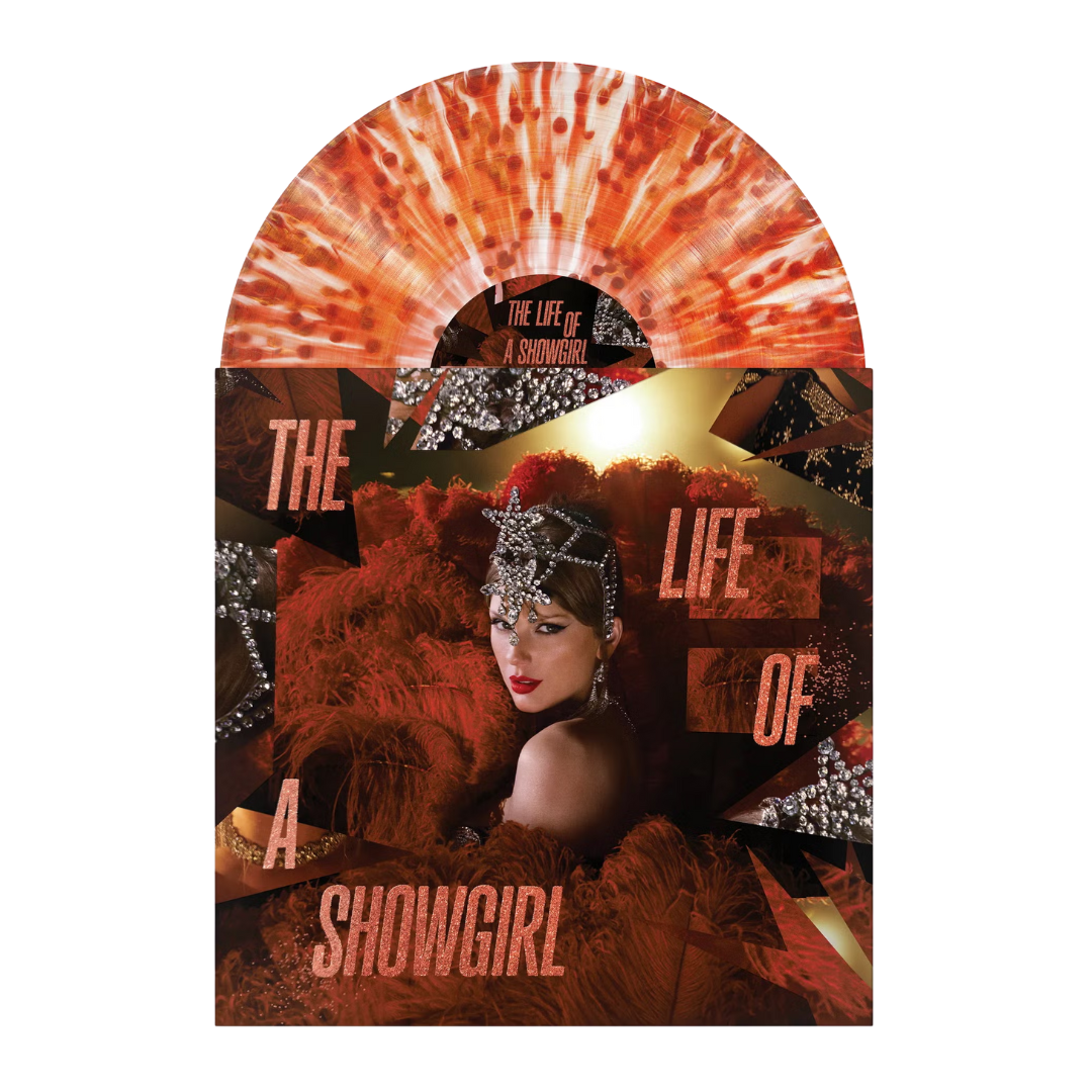 Taylor Swift - The Life of a Showgirl: The Tiny Bubbles in Champagne Edition Vinilo Transparente Rojo