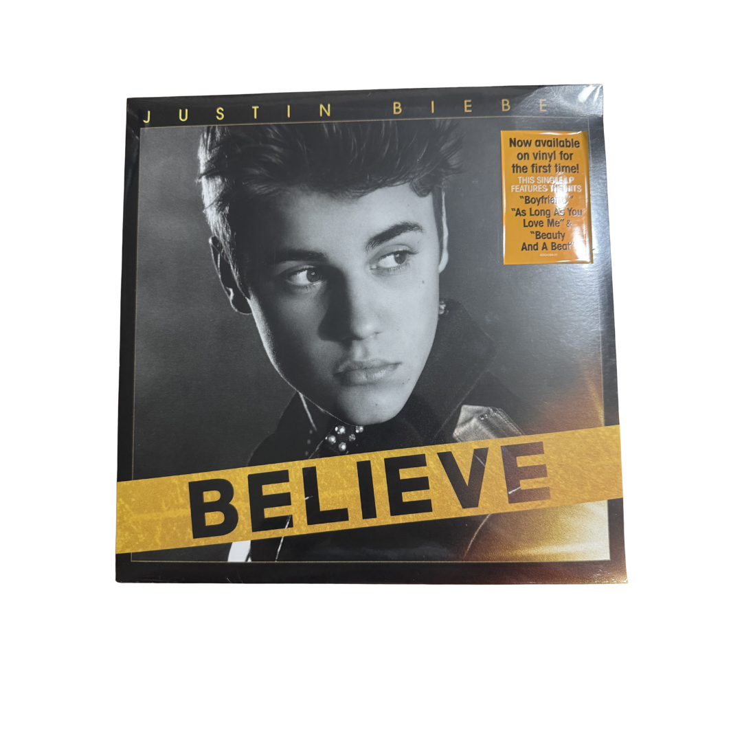 Justin Bieber - Believe Vinilo (Detalle)
