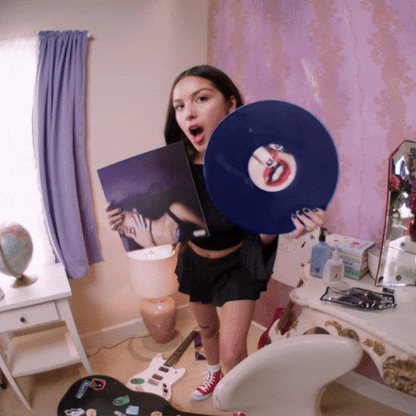 Olivia Rodrigo - Guts T Vinilo Azul. Limitado