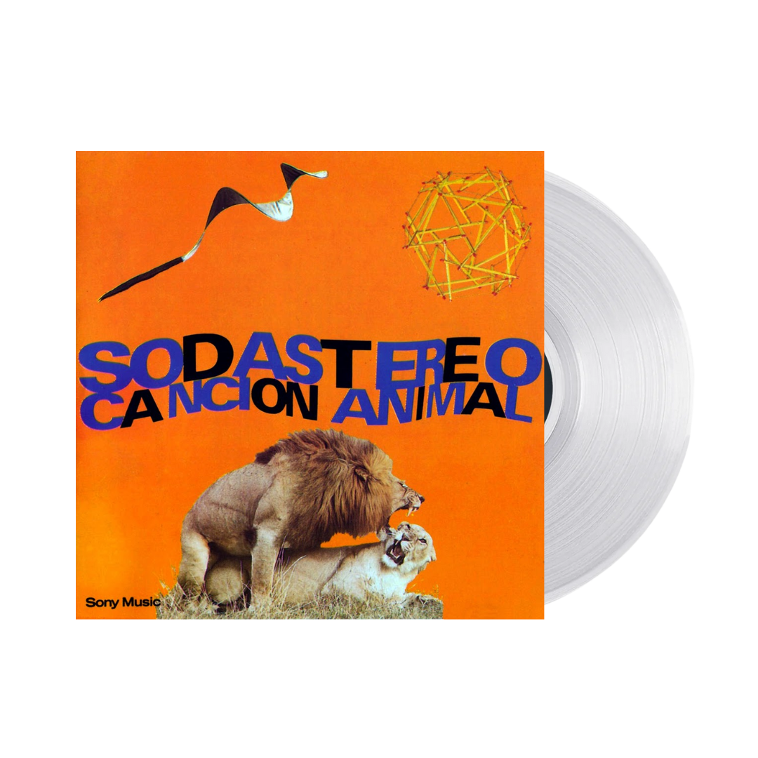 Soda Stereo - Canción Animal Vinilo Transparente