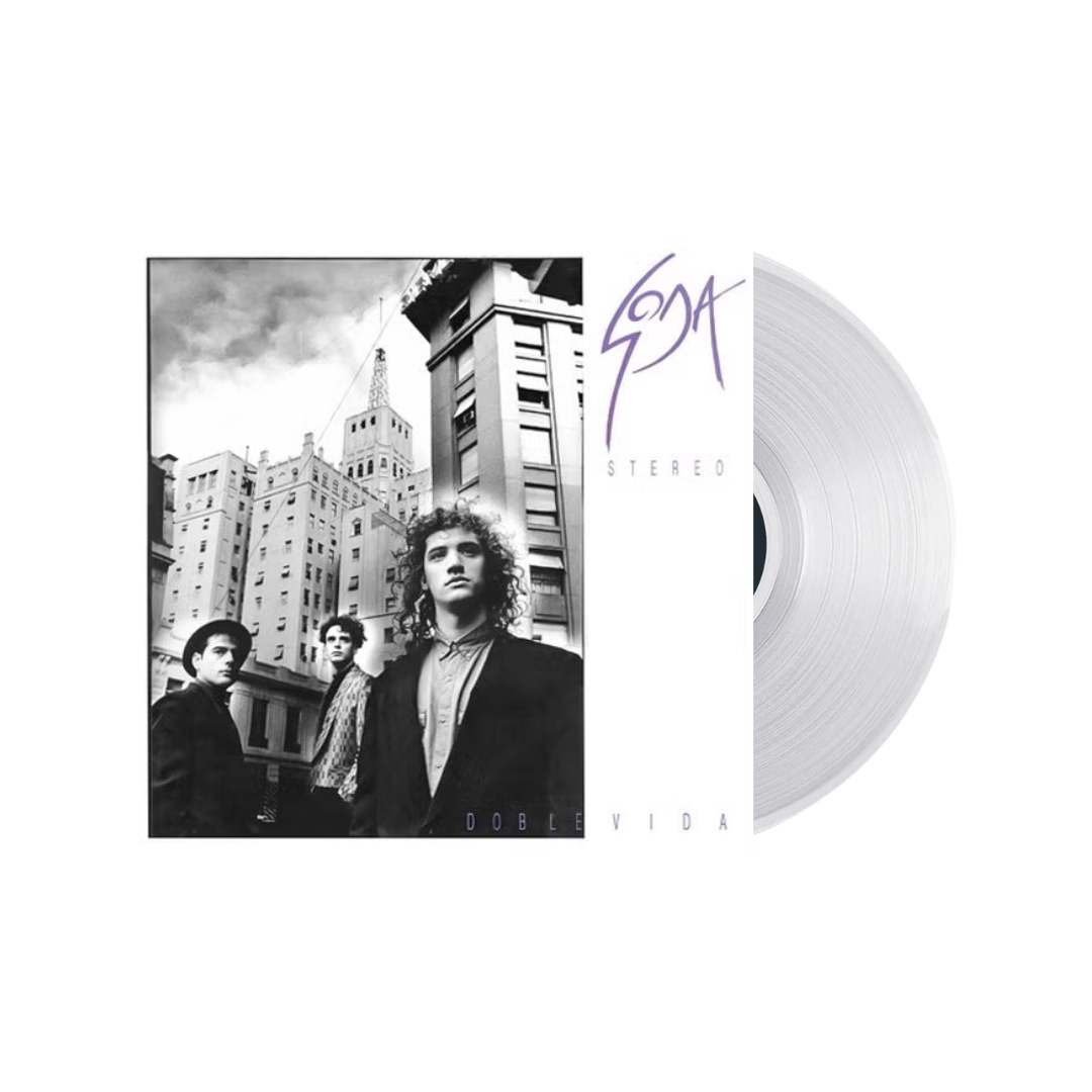 Soda Stereo - Doble Vida Vinilo Transparente
