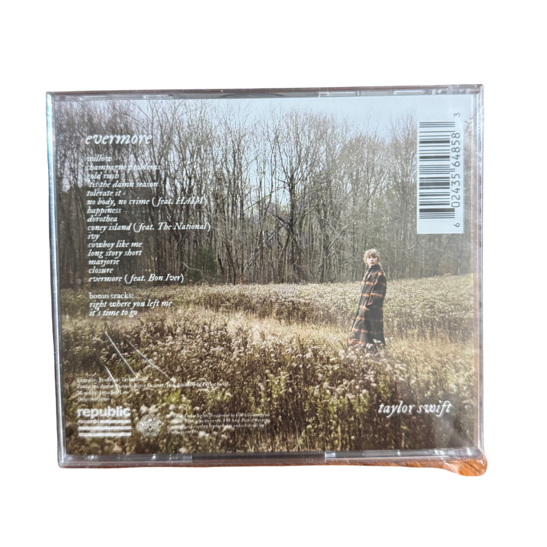 Taylor Swift - Evermore CD Deluxe (Detalle)