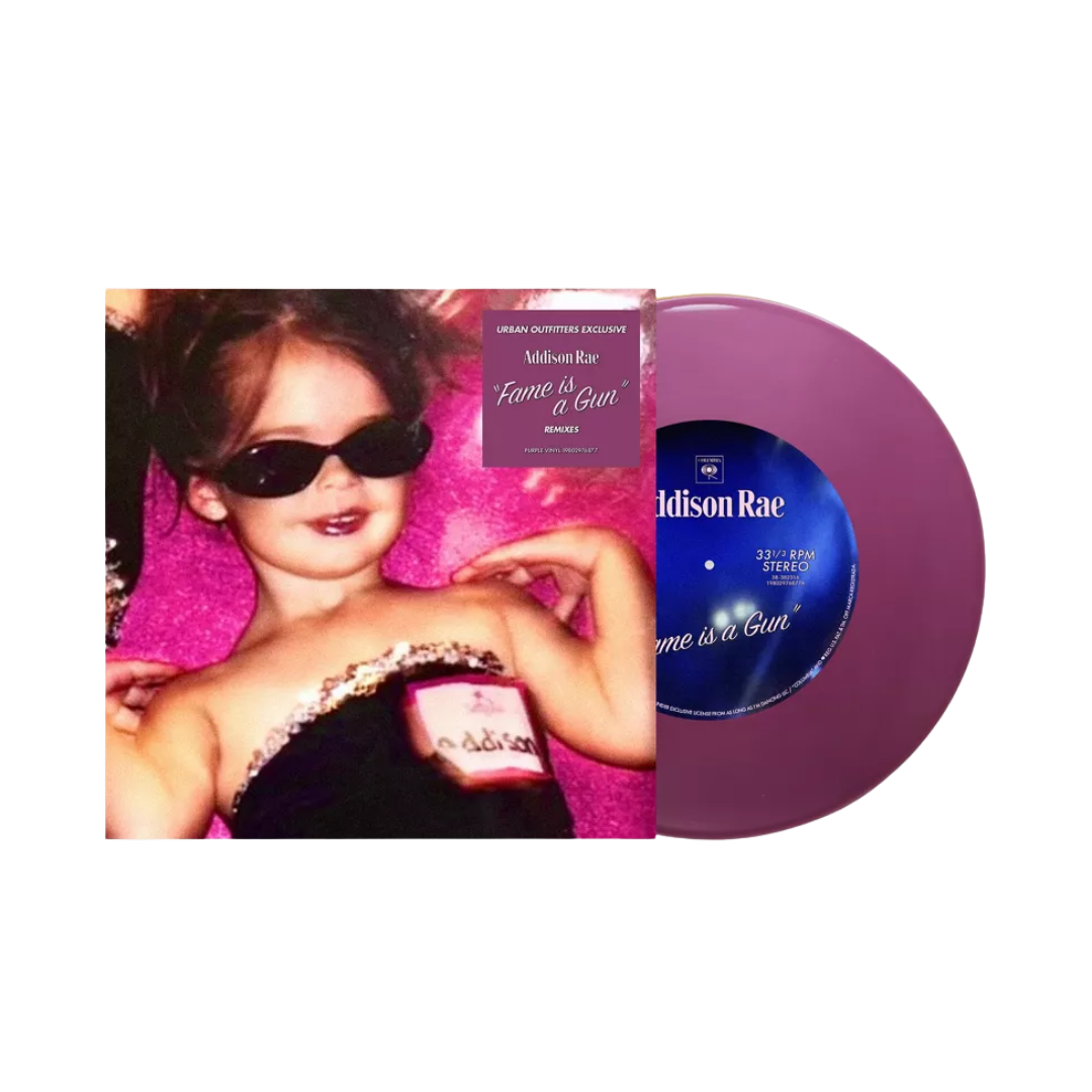 Addison Rae - Fame Is A Gun Vinilo 7" Limitado