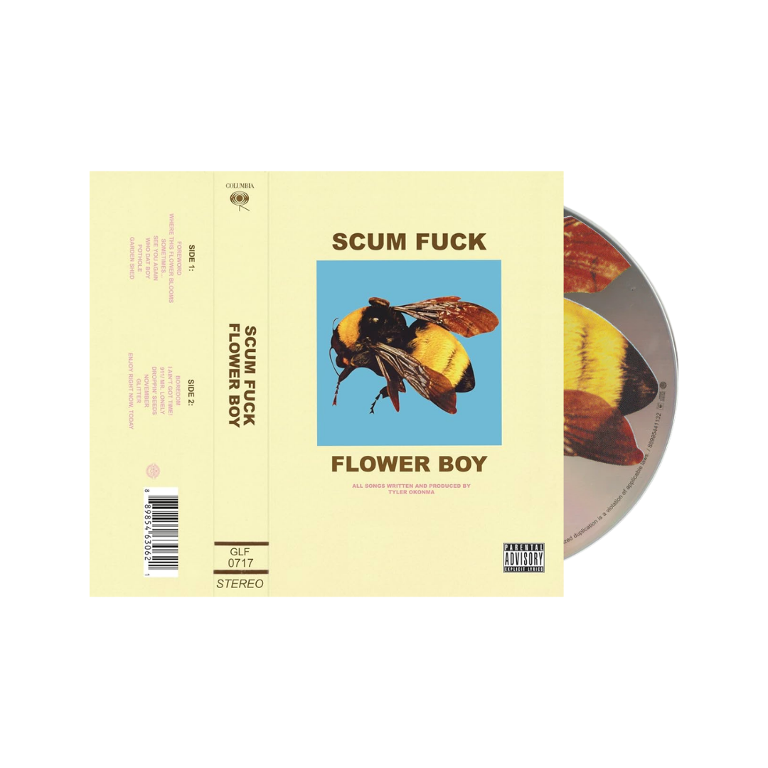 Tyler The Creator - Flower Boy CD Portada Alternativa