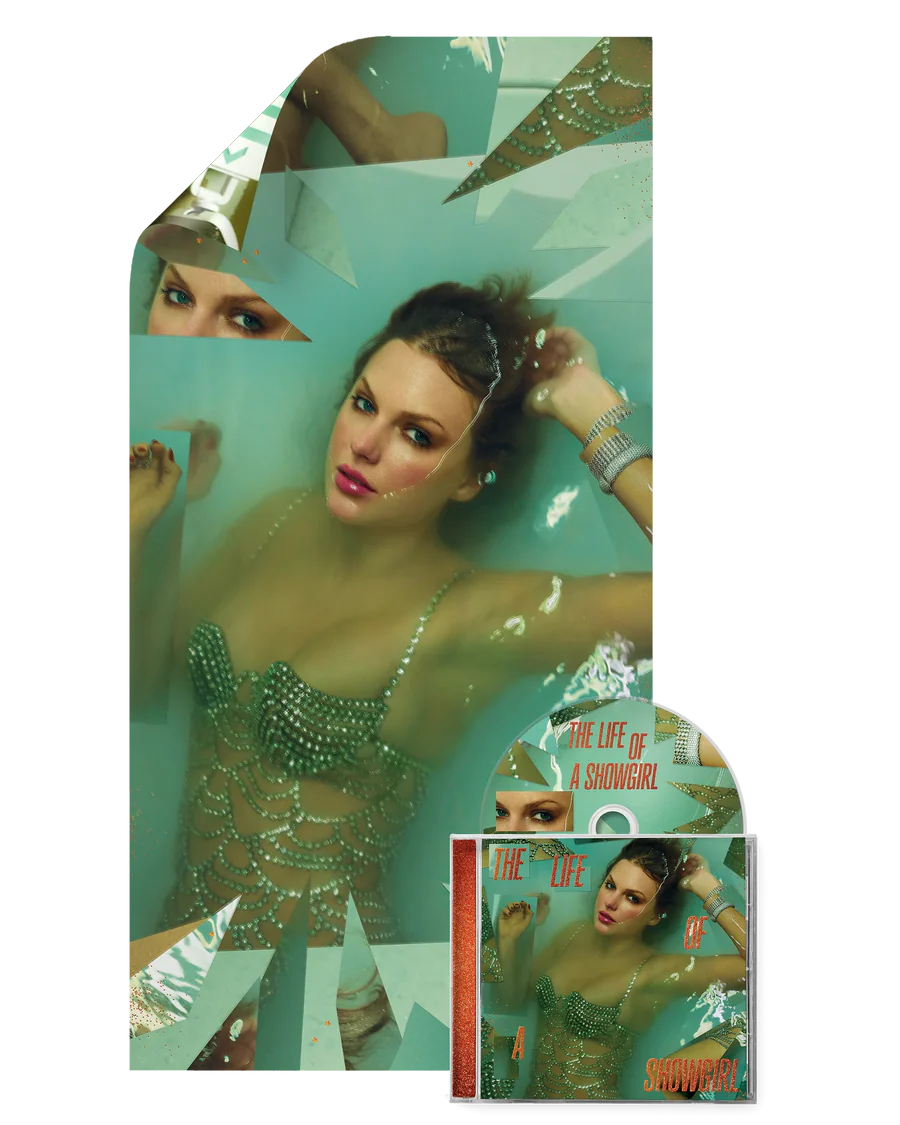 Taylor Swift - The Life Of A Showgirl CD Poster (Detalle) - A
