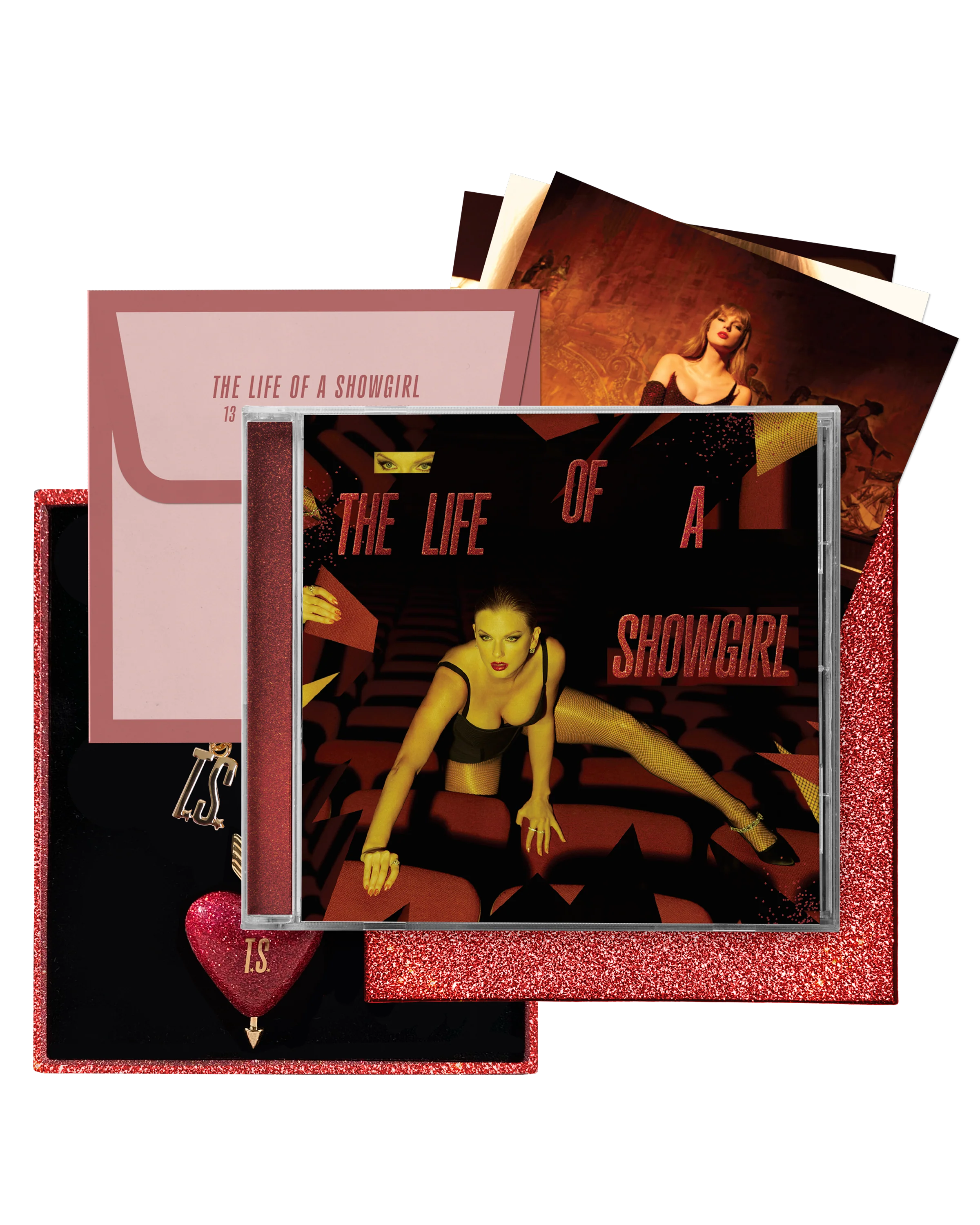 Taylor Swift - The Life of a Showgirl: It's Frightening Deluxe CD
