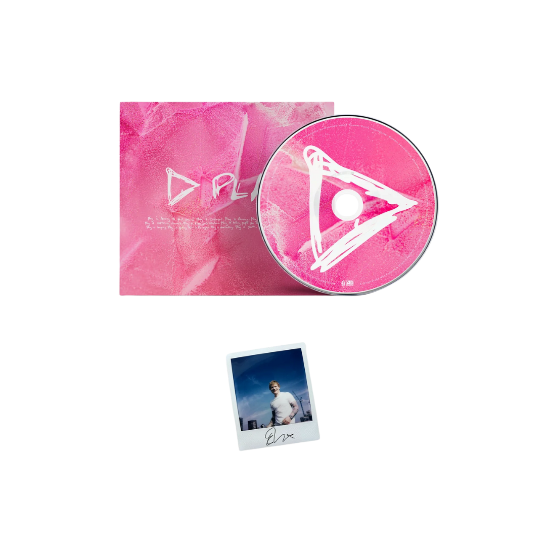 Ed Sheeran - Play CD Firmado