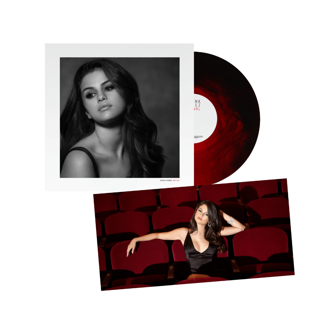 Selena Gomez - Revival 10th Aniversario Red & Black Marble