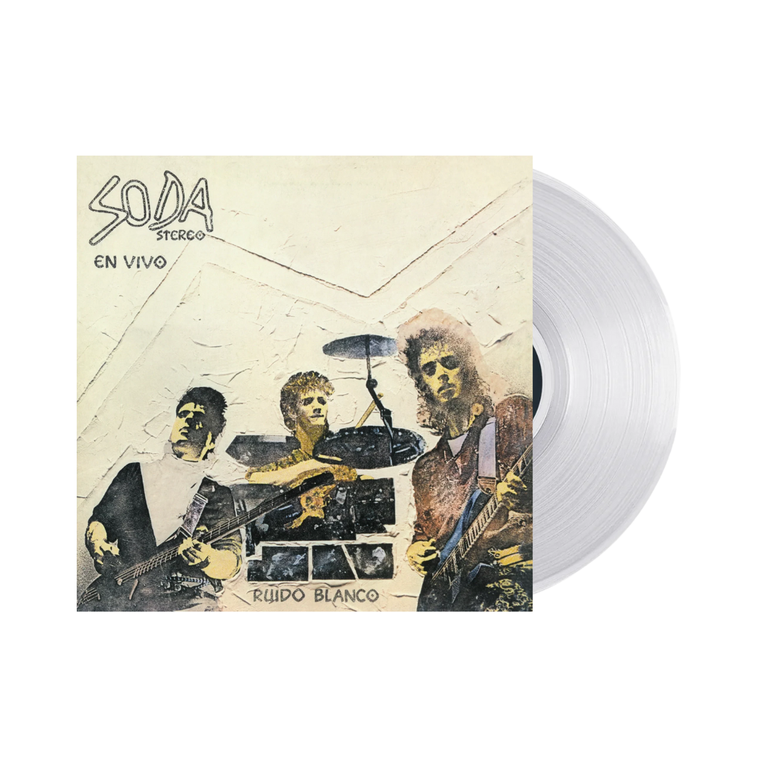 Soda Stereo - Ruido Blanco Vinilo Transparente