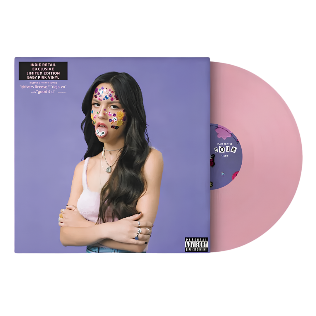 Olivia Rodrigo - Sour Baby Pink Vinilo Indie Exclusive