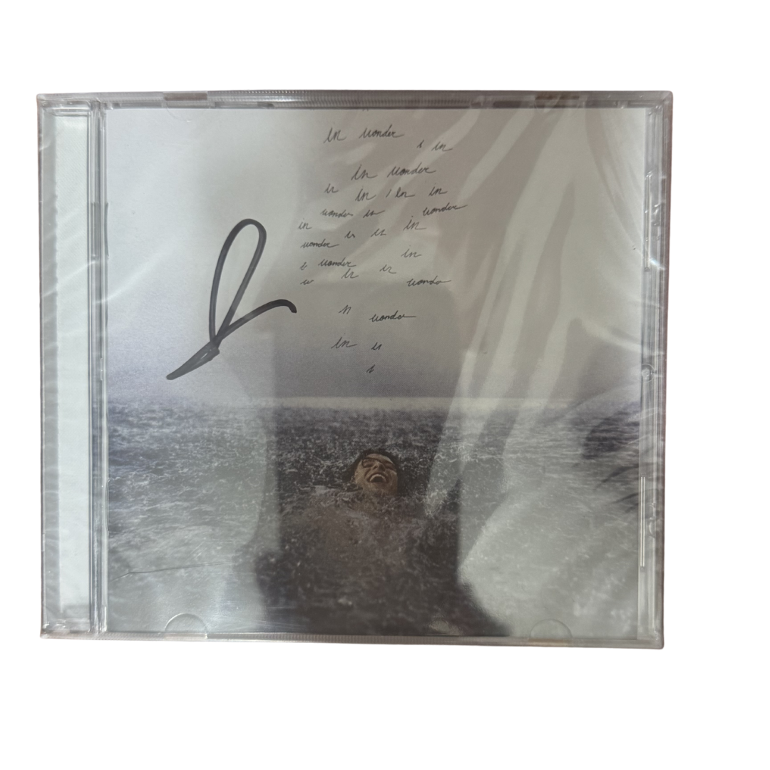 Shawn Mendes - Wonder CD Firmado (Detalle)