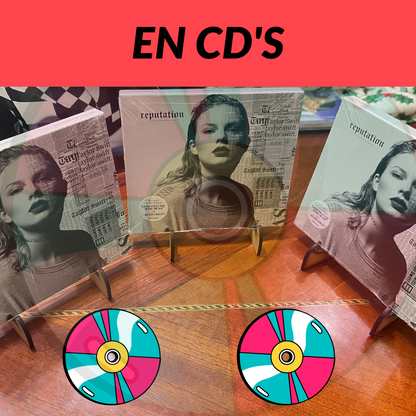 Exhibidores para CD's O Vinilos