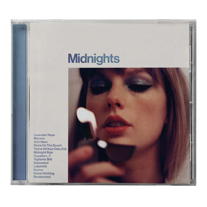 TAYLOR SWIFT - MIDNIGHTS: MOONSTONE BLUE EDITION CD
