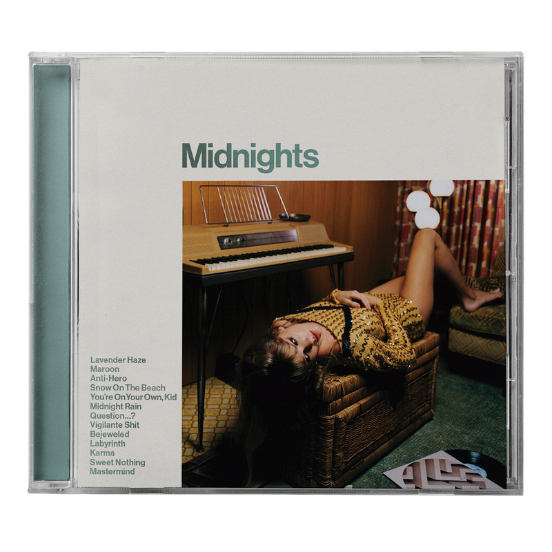 TAYLOR SWIFT - MIDNIGHTS: JADE GREEN EDITION CD
