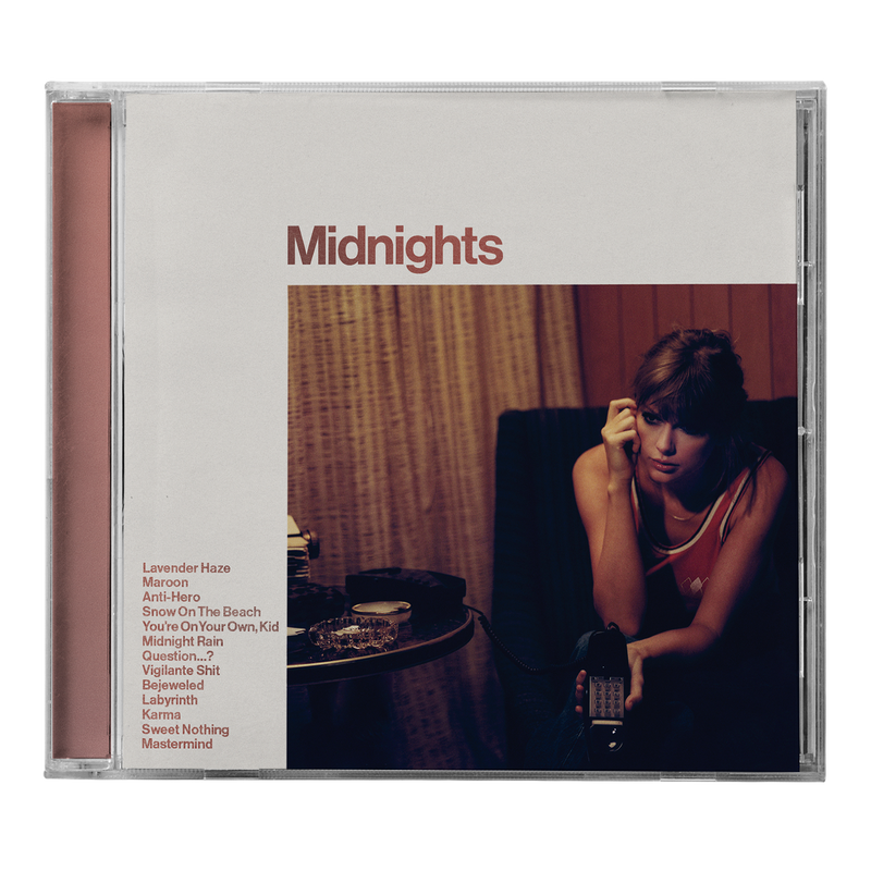 TAYLOR SWIFT - MIDNIGHTS: BLOOD MOON EDITION CD