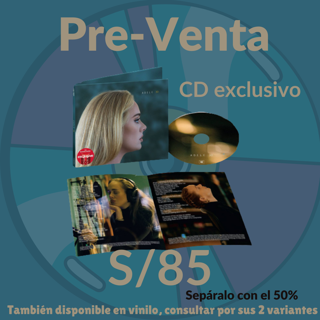 Adele - 30 CD exclusivo